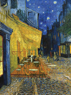 Terrace of a Café at Night by Vincent van Gogh – 500 Piece Jigsaw Puzzle (Pomegranate)
