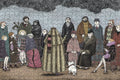 The Awdrey-Gore Legacy by Edward Gorey – 500 Piece Jigsaw Puzzle (Pomegranate)