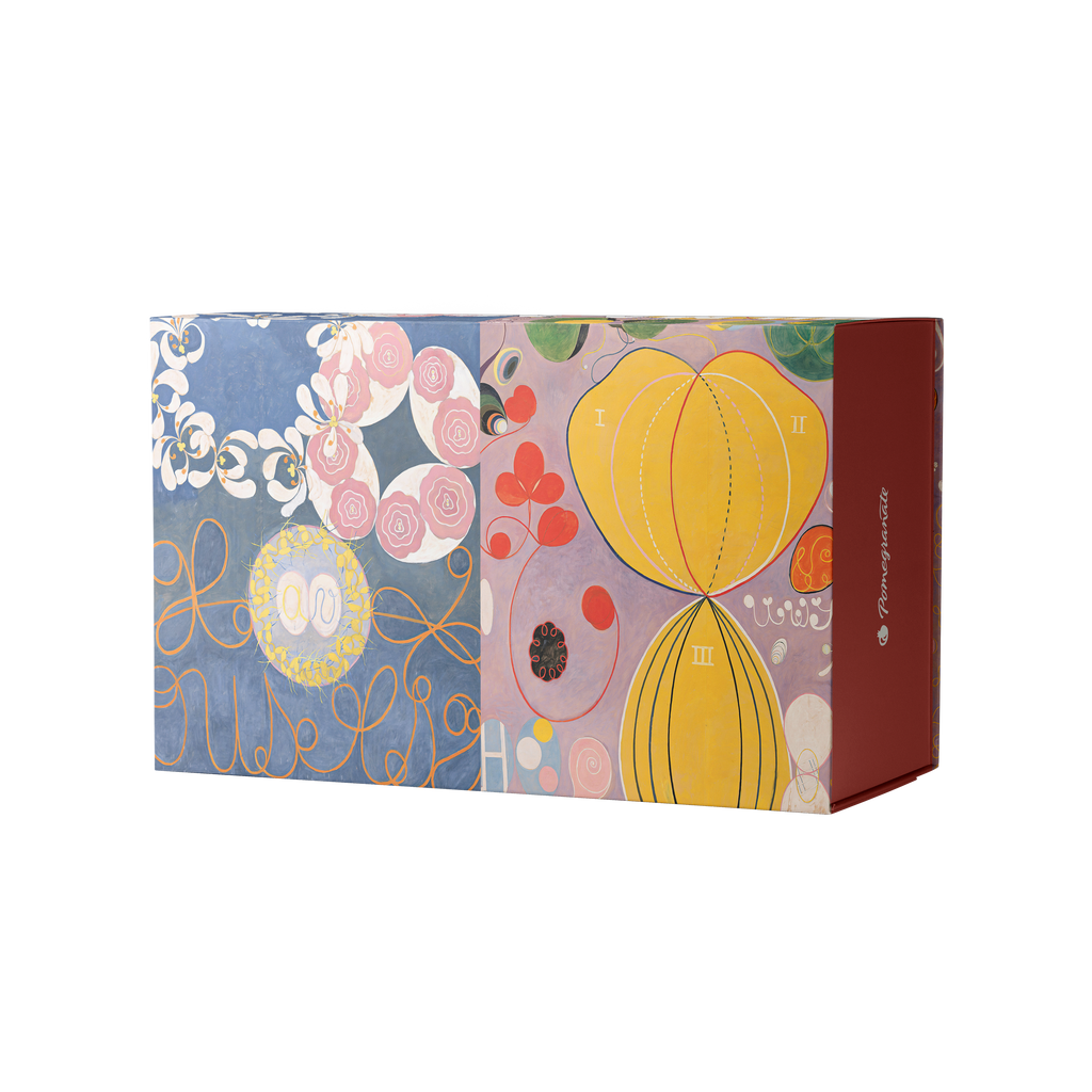 Hilma af Klint – 120 Piece Double-Sided Jigsaw Puzzle (Pomegranate)