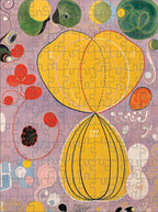 Hilma af Klint – 120 Piece Double-Sided Jigsaw Puzzle (Pomegranate)