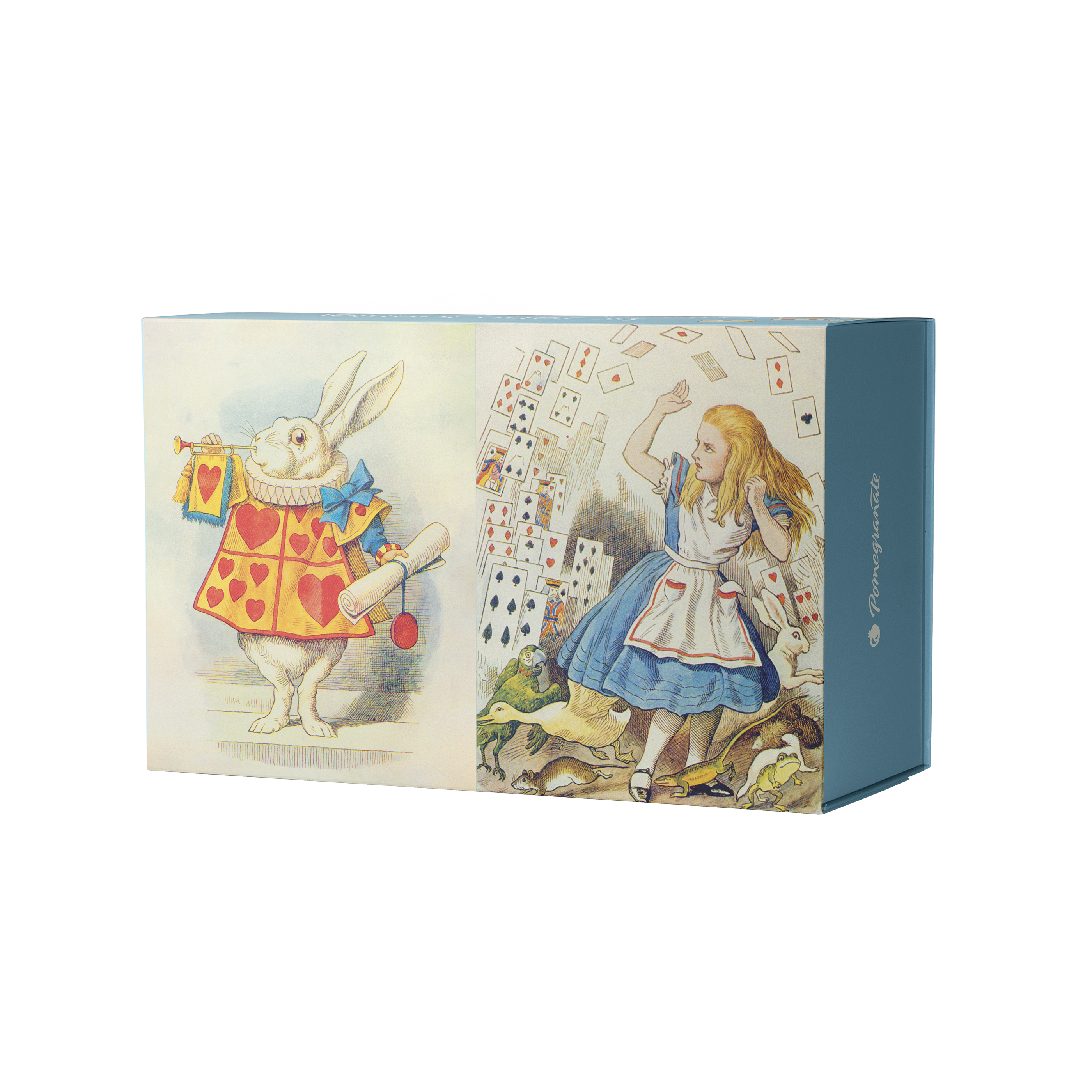 Alice in Wonderland by Sir John Tenniel – 120 Piece Double-Sided Jigsaw Puzzle (Pomegranate)