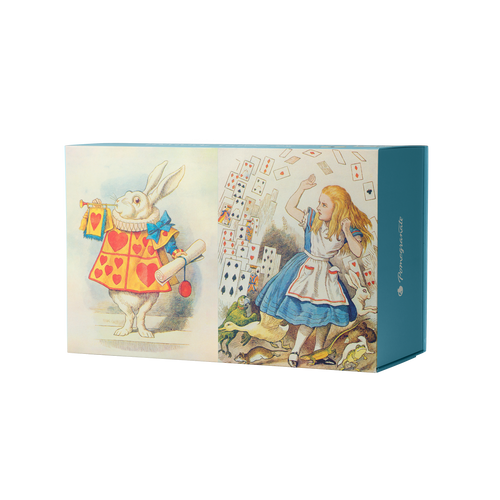 Alice in Wonderland by Sir John Tenniel – 120 Piece Double-Sided Jigsaw Puzzle (Pomegranate) - Completed Puzzle