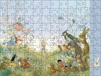 Woodland Adventures by Molly Brett – 120 Piece Double-Sided Jigsaw Puzzle (Pomegranate)