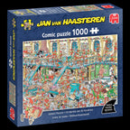 ** Pre-Order ** Santa's Factory by Jan van Haasteren - 1000 Piece Jigsaw Puzzle (Jumbo) - Completed Puzzle