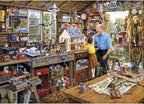 Artwork: Grandad's Workshop – 1000 Piece Jigsaw Puzzle (Gibsons)