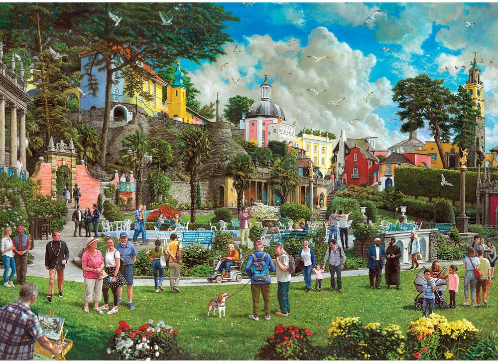Artwork: Portmeirion – 1000 Piece Jigsaw Puzzle (Gibsons)