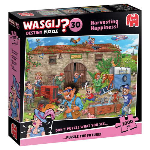 Wasgij Destiny 30: Harvesting Happiness - 1000 Piece Jigsaw Puzzle by Wasgij - Image 2