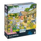 Box, turned right: Just Kidding – 500 XL Piece Jigsaw Puzzle (House of Puzzles)