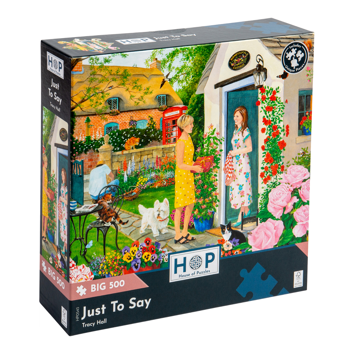 Box, turned right: Just To Say – 500 XL Piece Jigsaw Puzzle (House of Puzzles)