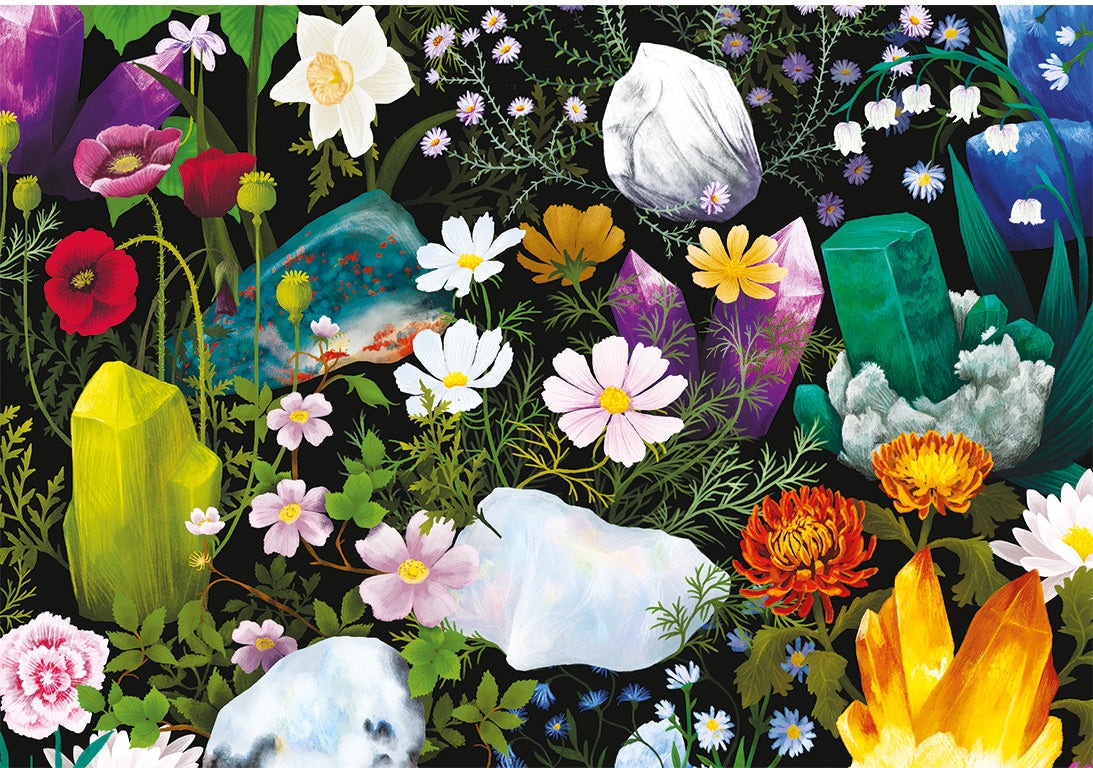 Artwork: Crystal Healing – 500 Piece Jigsaw Puzzle (Gibsons)