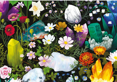 Artwork: Crystal Healing – 500 Piece Jigsaw Puzzle (Gibsons)