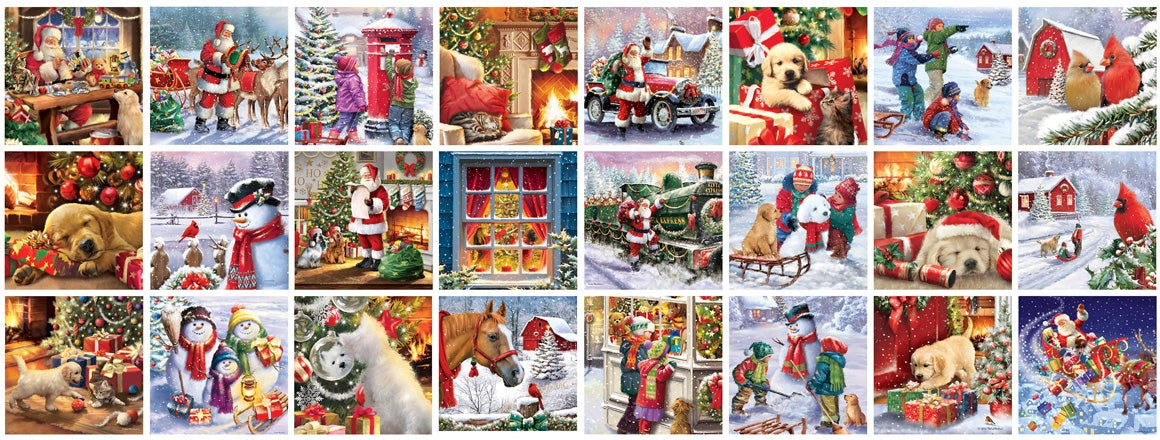 Artwork: Advent Calendar – Classic Christmas – Jigsaw Puzzle (Eurographics)