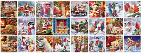 Artwork: Advent Calendar – Classic Christmas – Jigsaw Puzzle (Eurographics)