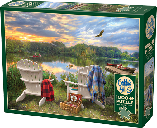 Lakeshore – 1000 Piece Jigsaw Puzzle (Cobble Hill)