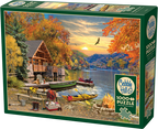 Lakeside Retreat – 1000 Piece Jigsaw Puzzle (Cobble Hill)