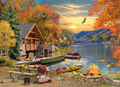Lakeside Retreat – 1000 Piece Jigsaw Puzzle (Cobble Hill)