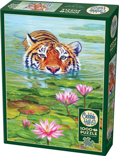 Land of the Lotus – 1000 Piece Jigsaw Puzzle (Cobble Hill)