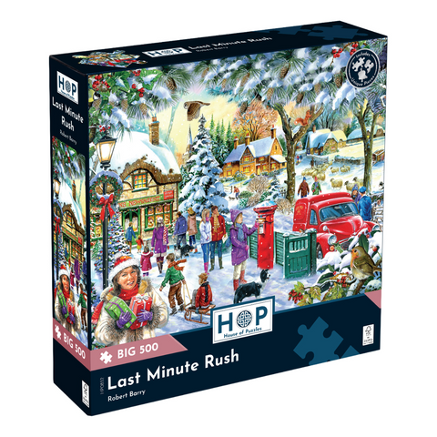 Last Minute Rush by Robert Barry - Big 500 Piece Jigsaw Puzzle (House of Puzzles)