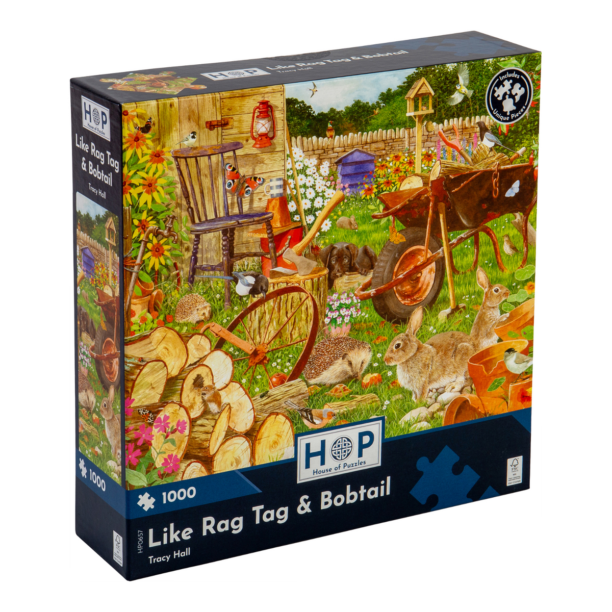 Box, turned right: Like Rag Tag and Bobtail – 1000 Piece Jigsaw Puzzle (House of Puzzles)