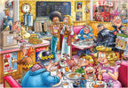 Artwork: Wasgij Destiny 27: Café to Latte – 1000 Piece Jigsaw Puzzle (Wasgij)