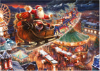 Artwork: Christmas Wonderland – 2 x 1000 Piece Jigsaw Puzzle (Falcon de luxe)