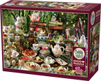 Mad Hatter's Tea Party – 2000 Piece Jigsaw Puzzle (Cobble Hill)