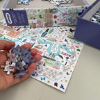 Map of London – 1000 Piece Jigsaw Puzzle (Gibsons)