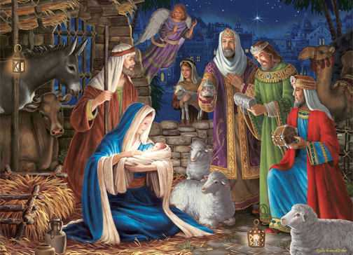 Miracle in Bethlehem – 1000 Piece Jigsaw Puzzle (Cobble Hill)