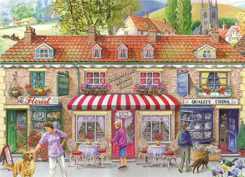 Artwork: Friday Street – 500 Piece Jigsaw Puzzle (House of Puzzles)