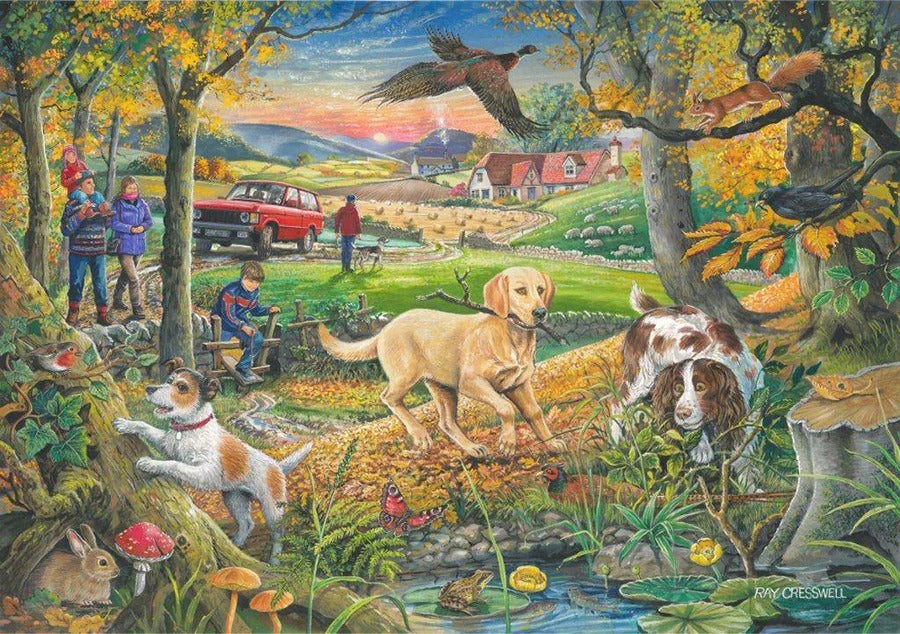 Artwork: Catch Me If You Can – 500 Piece Jigsaw Puzzle (House of Puzzles)