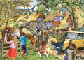 Artwork: Horses & Hounds – 500 XL Piece Jigsaw Puzzle (House of Puzzles)