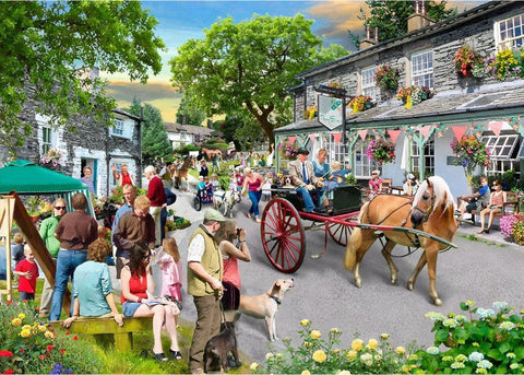 Artwork: Pony Parade – 500 Piece Jigsaw Puzzle (House of Puzzles)