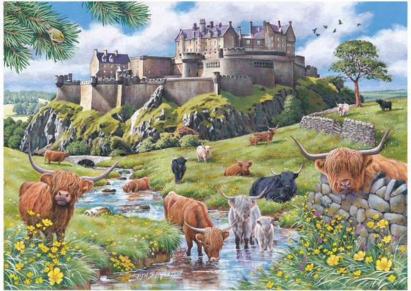 Artwork: Stirling Castle by Keith Stapleton - 1000 Piece Jigsaw Puzzle (House of Puzzles)