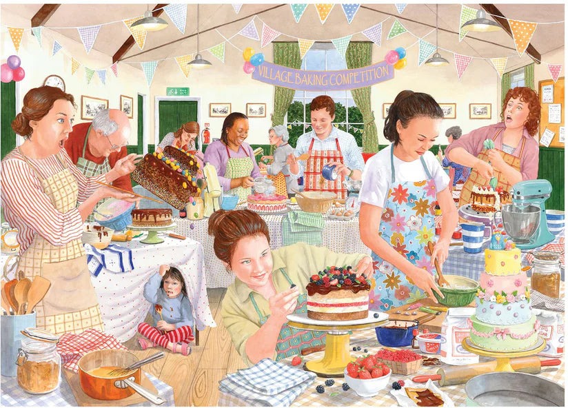 Artwork: Baking Stars by Tracy Hall - 500 Piece Jigsaw Puzzle (House of Puzzles)