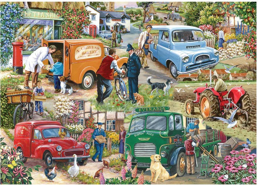 Artwork: Whistle While You Work by Robert Barry - 500 Piece Jigsaw Puzzle (House of Puzzles)