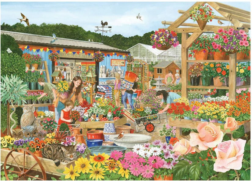 Artwork: Everything for the Garden by Tracy Hall - 1000 Piece Jigsaw Puzzle (House of Puzzles)