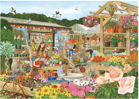 Artwork: Everything for the Garden by Tracy Hall - 1000 Piece Jigsaw Puzzle (House of Puzzles)
