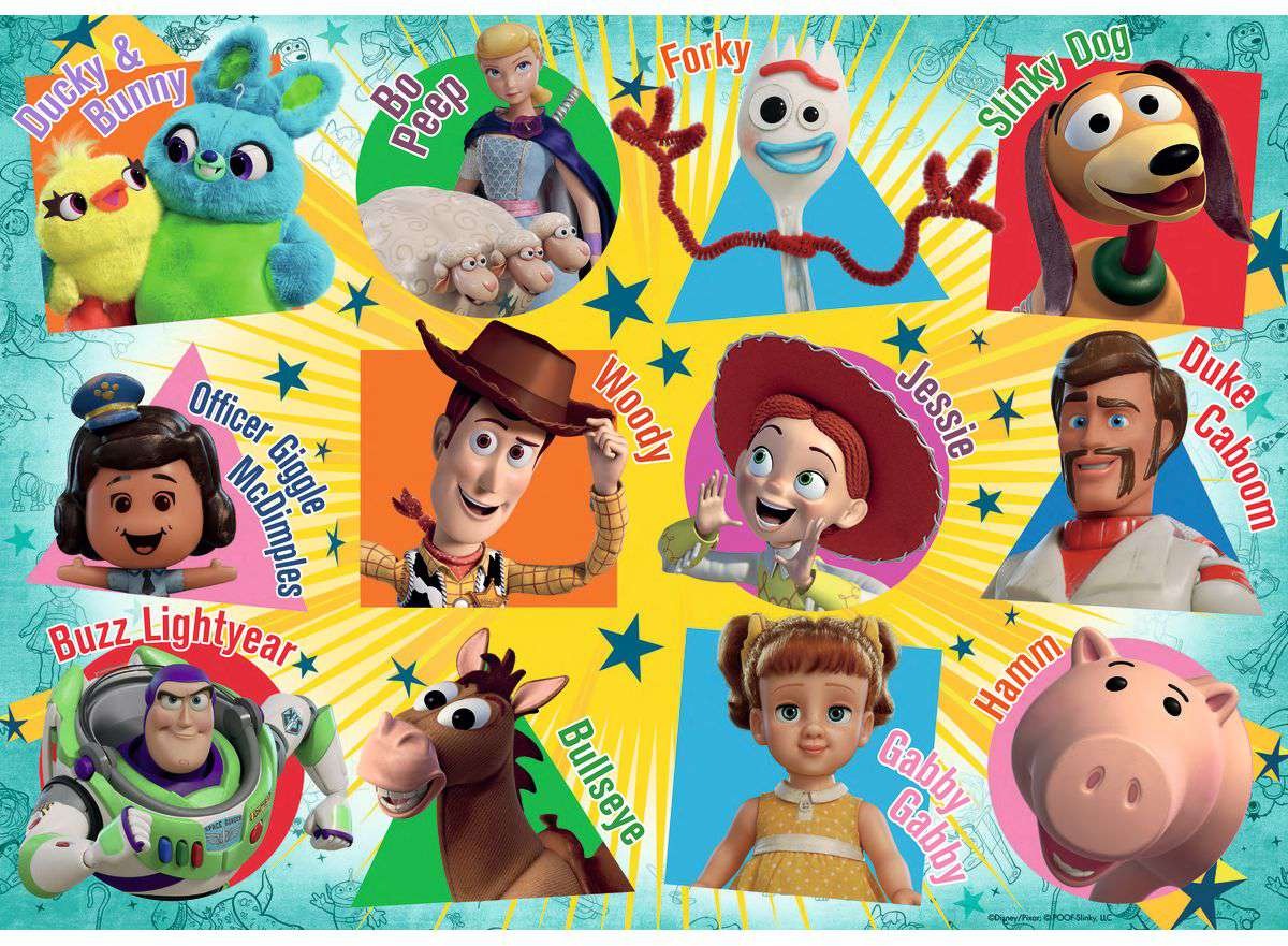 Artwork: Ravensburger Disney Toy Story 4, 24pc Giant Floor Jigsaw Puzzle