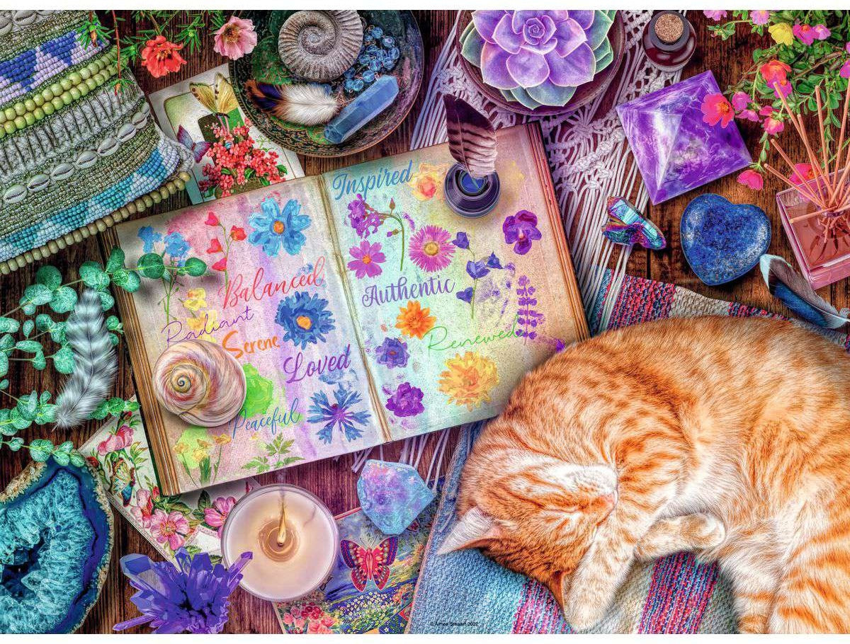 Artwork: Purrfect Peace – 500 Piece Jigsaw Puzzle (Ravensburger)
