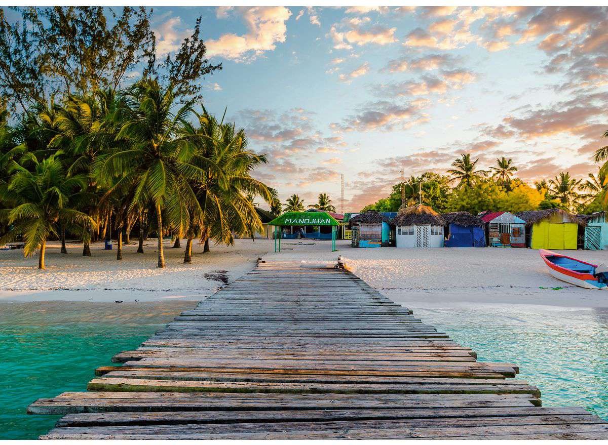 Artwork: Caribbean Island – 1000 Piece Jigsaw Puzzle (Ravensburger)