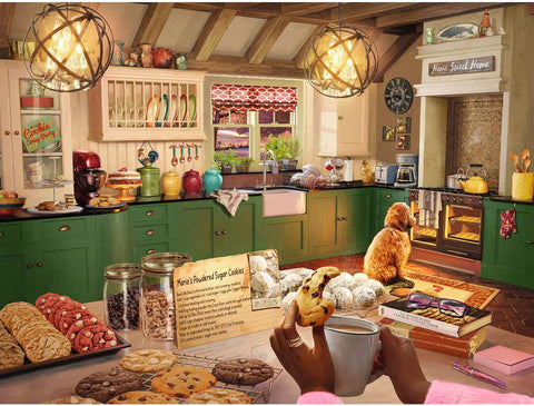 Artwork: Cozy Kitchen – 750 Piece Jigsaw Puzzle (Ravensburger)