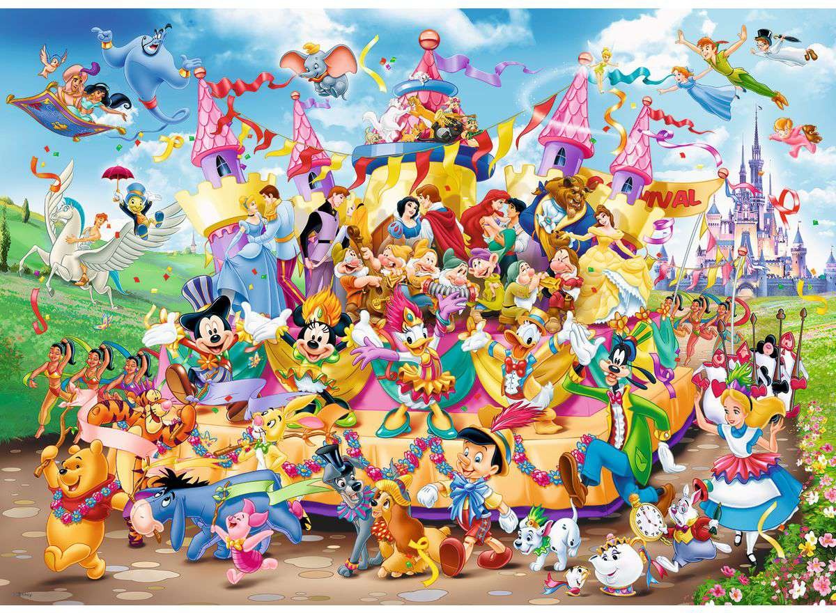 Artwork: Disney Carnival – 1000 Piece Jigsaw Puzzle (Ravensburger)