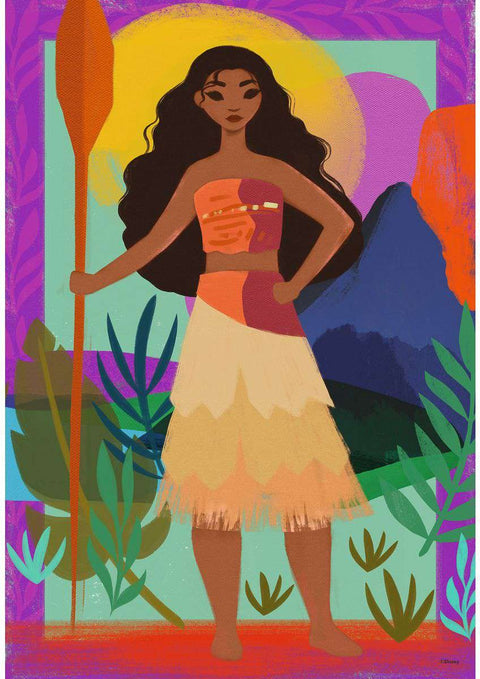 Artwork: Disney 100th Anniversary Moana – 300 Piece Jigsaw Puzzle (Ravensburger)