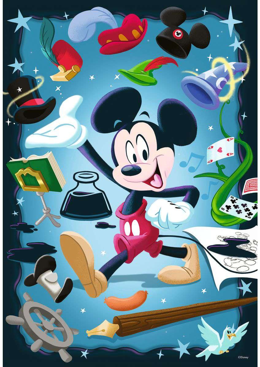 Artwork: Disney 100th Anniversary Mickey Mouse – 300 Piece Jigsaw Puzzle (Ravensburger)