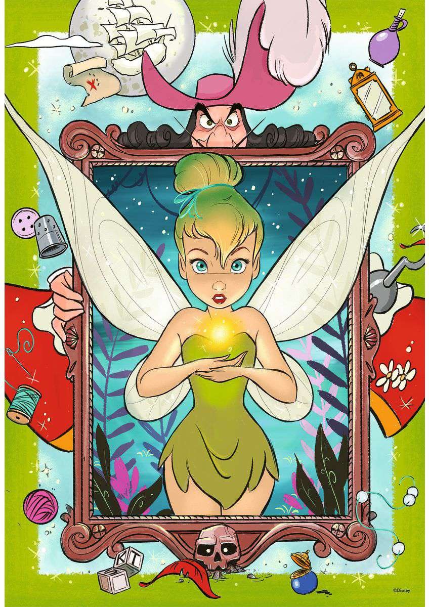 Artwork: Disney 100th Anniversary Tinkerbell – 300 Piece Jigsaw Puzzle (Ravensburger)