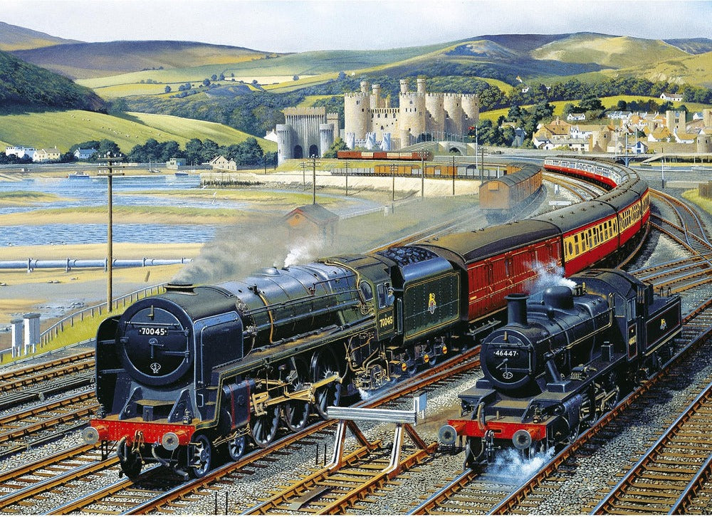 Artwork: Gateway to Snowdonia – 1000 Piece Jigsaw Puzzle (Gibsons)