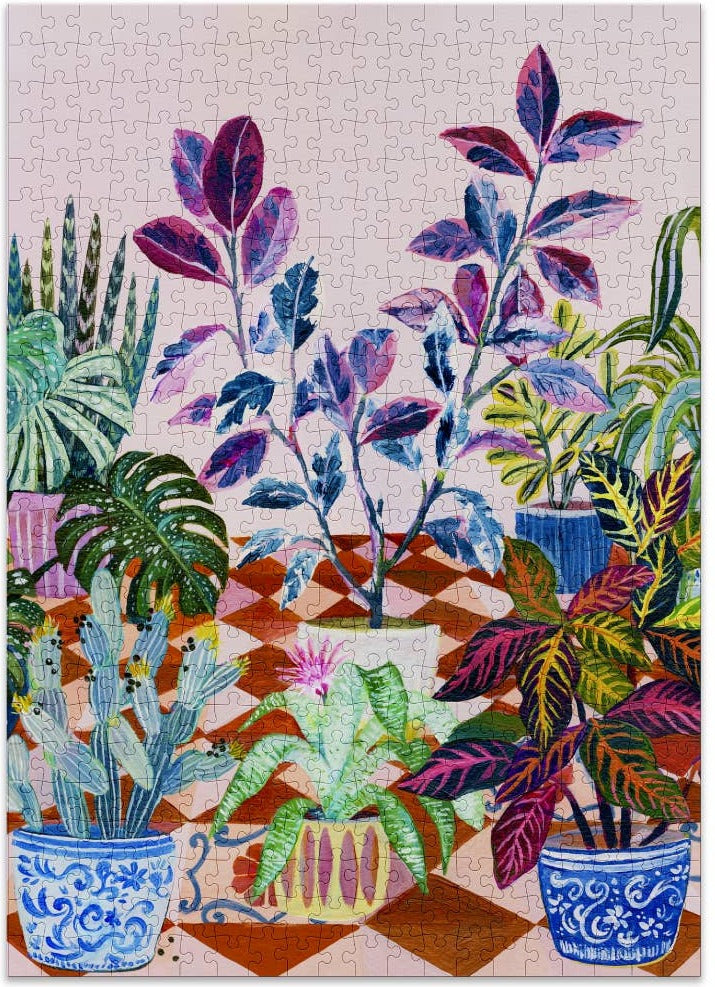 Artwork: Courtyard – 500 Piece Jigsaw Puzzle (Cloudberries)