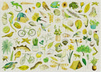 Artwork: Green – 1000 Piece Jigsaw Puzzle (Cloudberries)