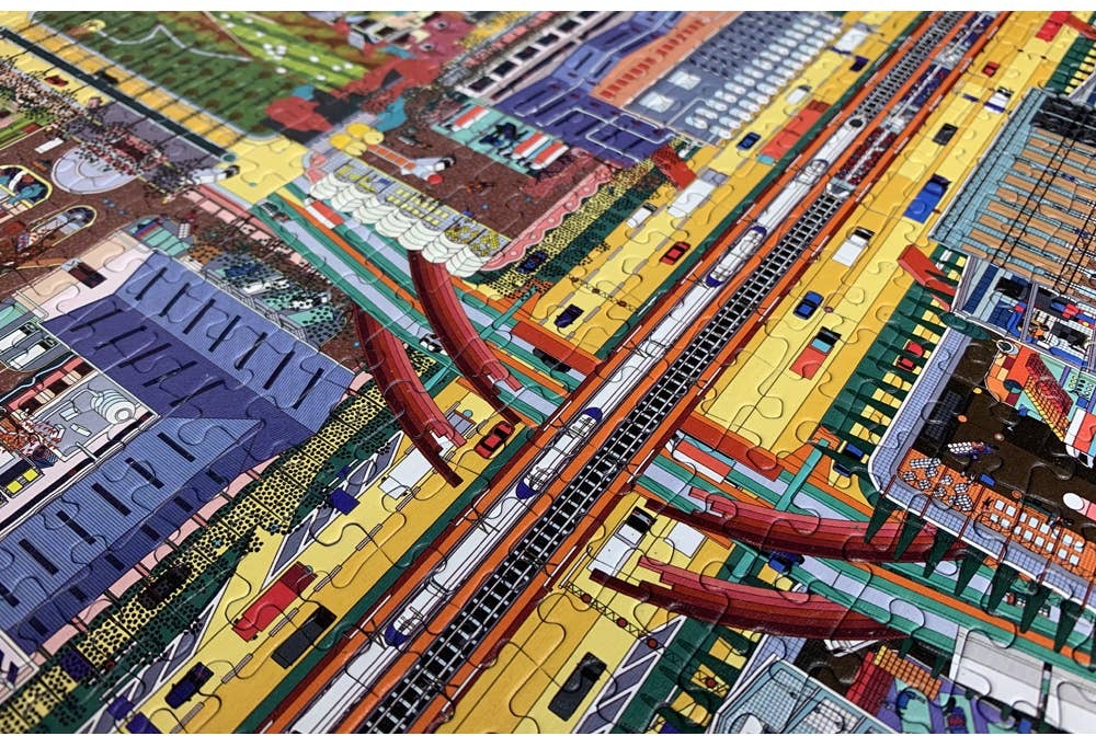 Artwork: Crossroads – 1000 Piece Jigsaw Puzzle (Cloudberries)