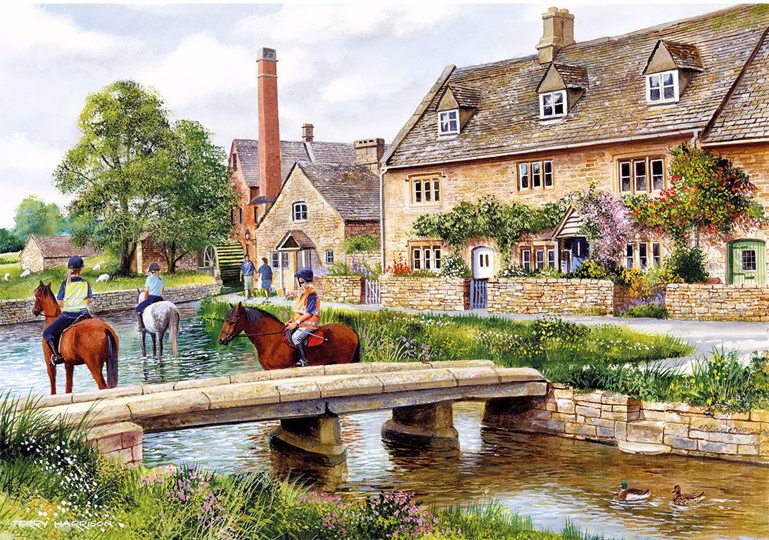 Artwork: Terry's Waterways – 4 x 500 Piece Jigsaw Puzzle (Gibsons)